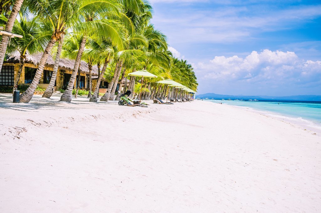 A beach on Panglao Island
