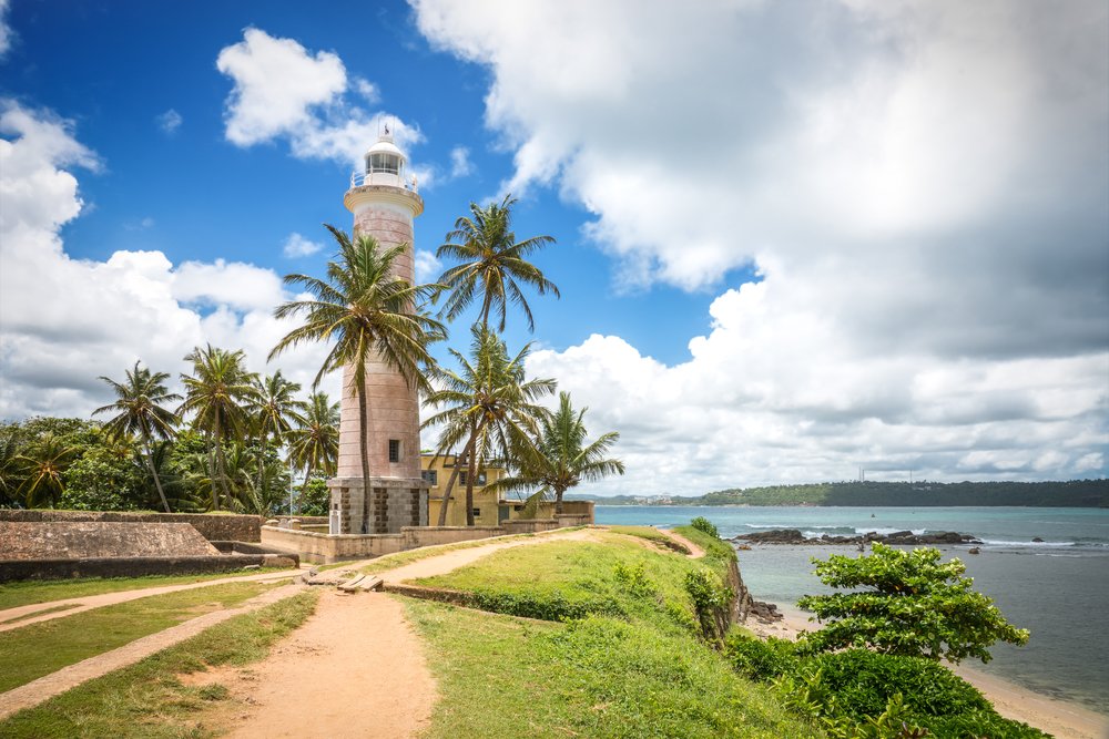The gorgeous Galle lighthouse