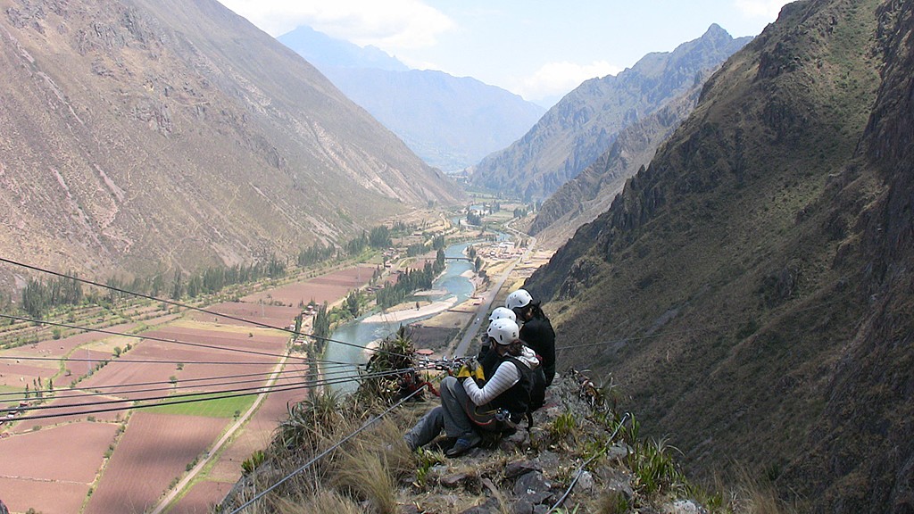 Ziplining