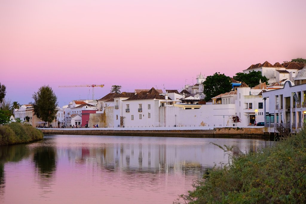 A magical sunset in Tavira