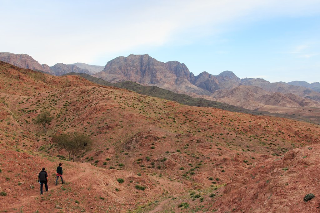 hiking Jordan