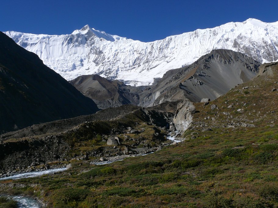 View from Tilicho Base Camp