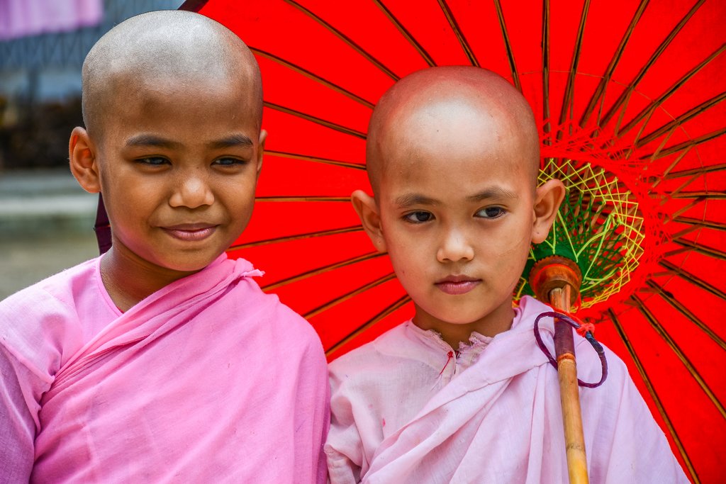 Nuns in Dawei, Myanmar