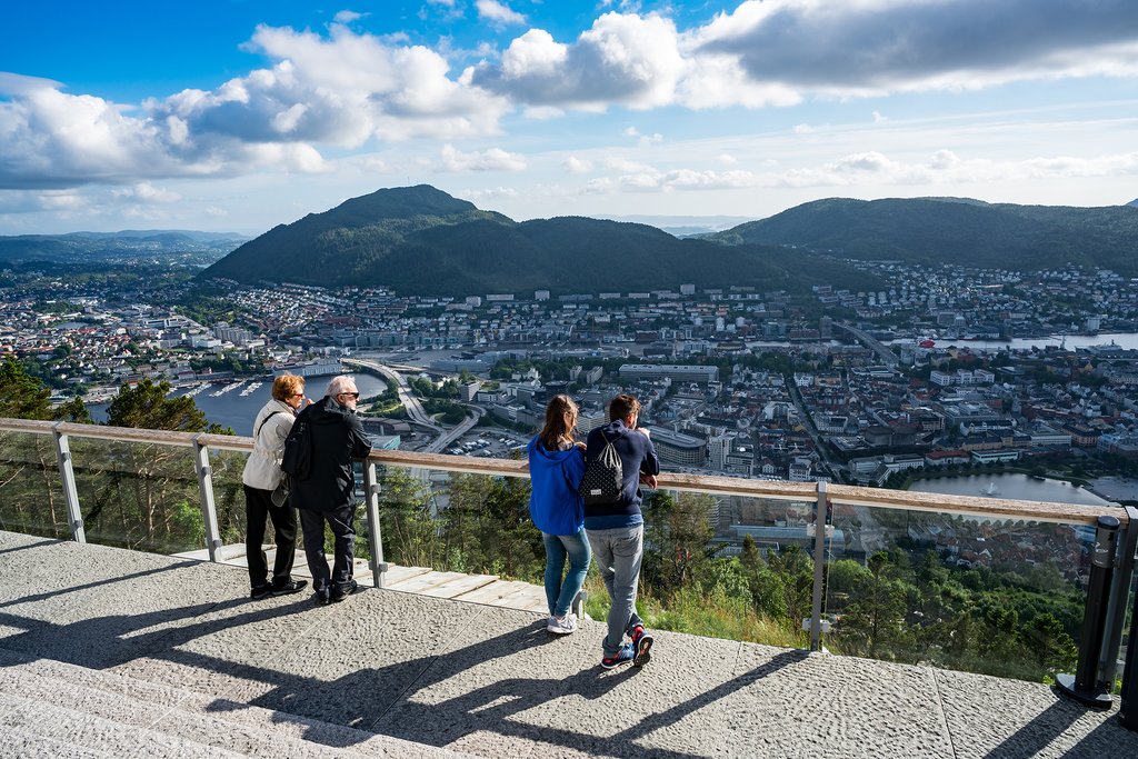 Views of Bergen from above