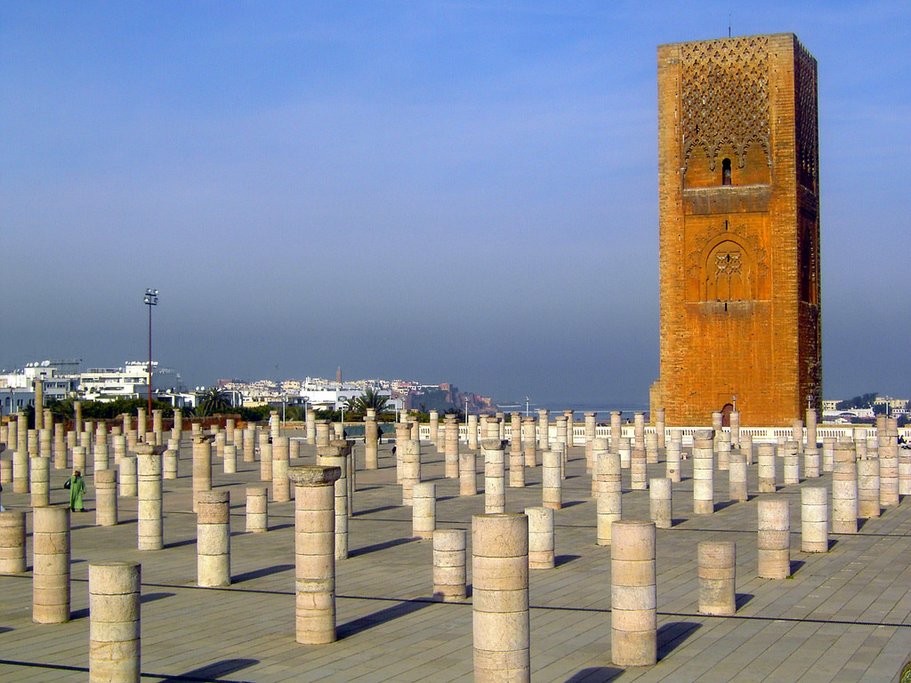 Hassan Tower in Rabat