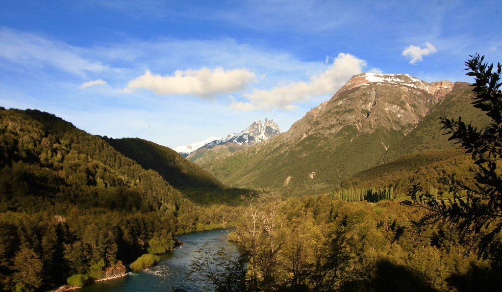 Sit back and enjoy the views while traveling back to Santiago