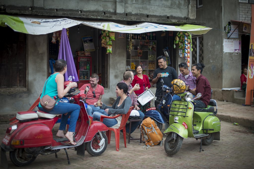 Kathmandu Vespa tour