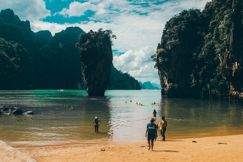 Phang Nga bay or James Bond island by speed boat
