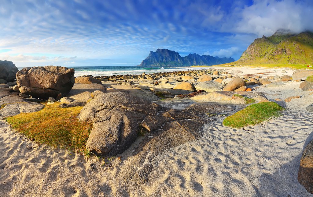 Uttakleiv Beach, Lofoten Islands, Norway