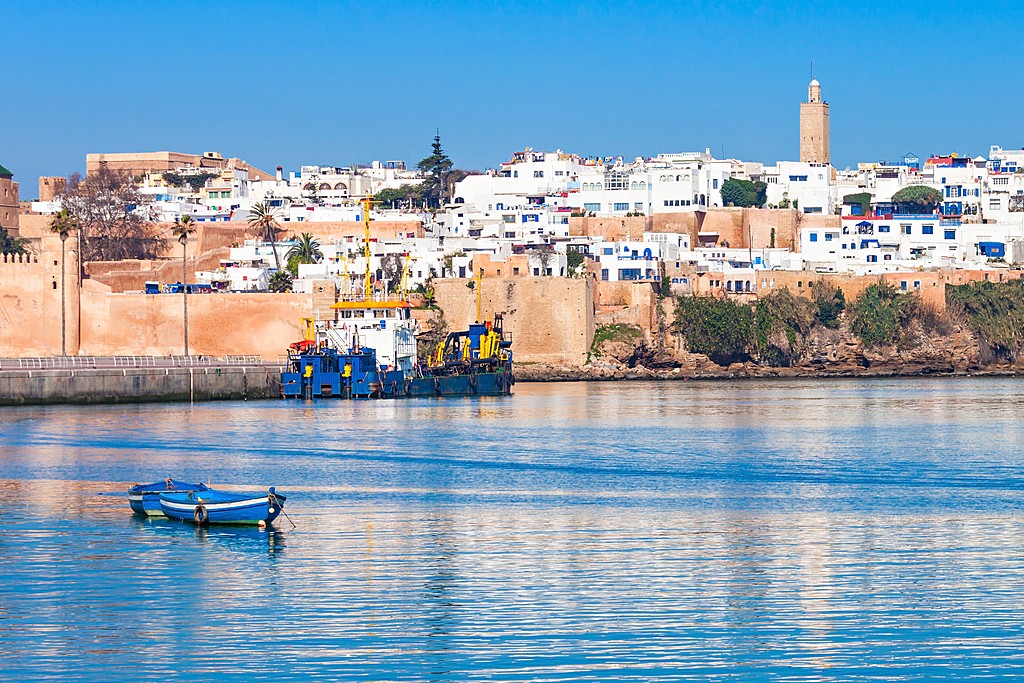 Bou Regreg seafront and Rabat