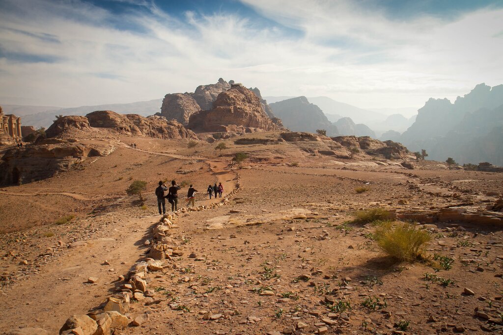Trekking from Feynan lodge to Umm El Sakakin  (Dana to Petra)