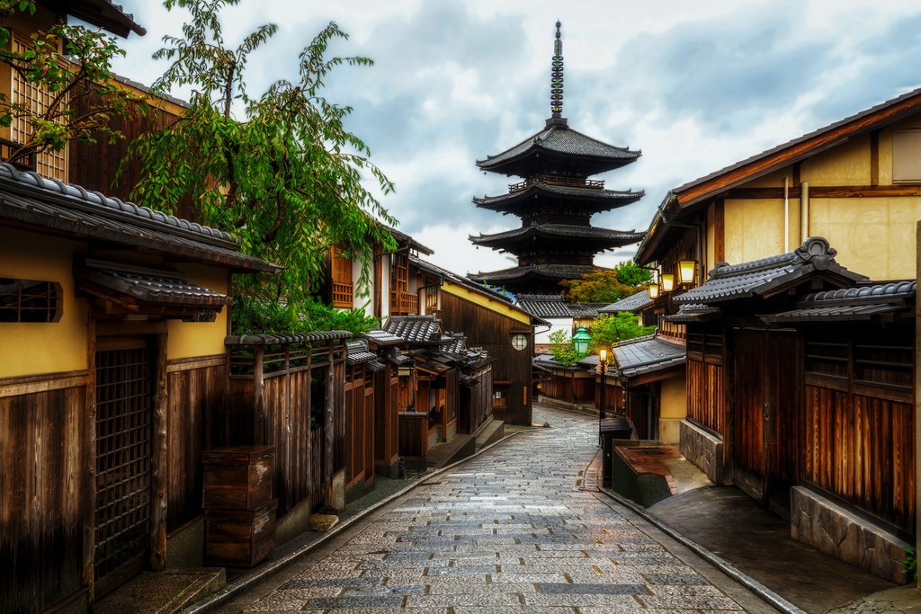 Sannen Zaka Street, Kyoto.