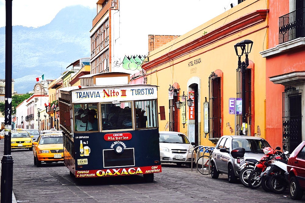 Oaxaca's city center