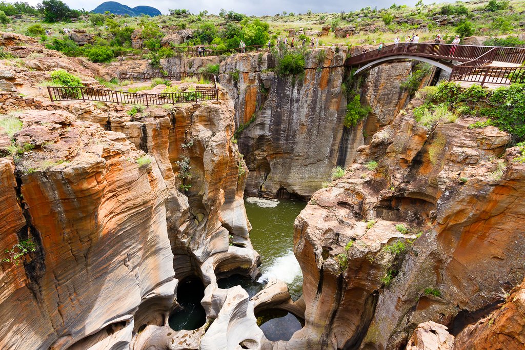 Canyon potholes