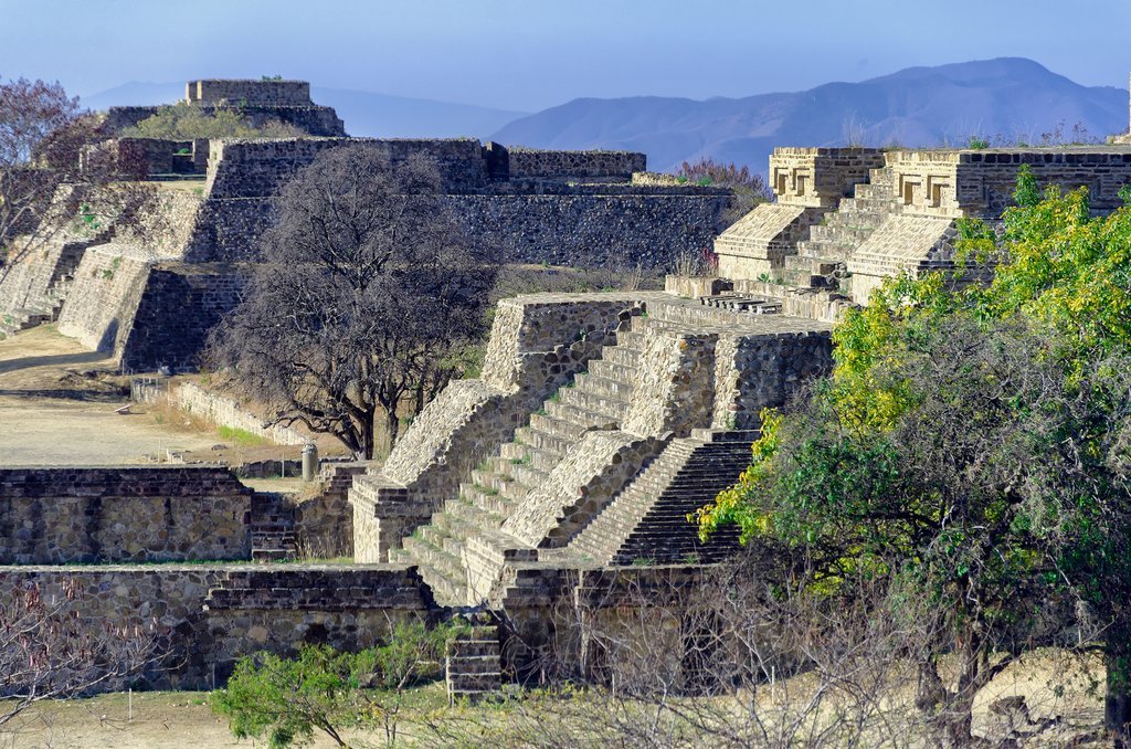 Zapotec ruins of the Monte Albán complex