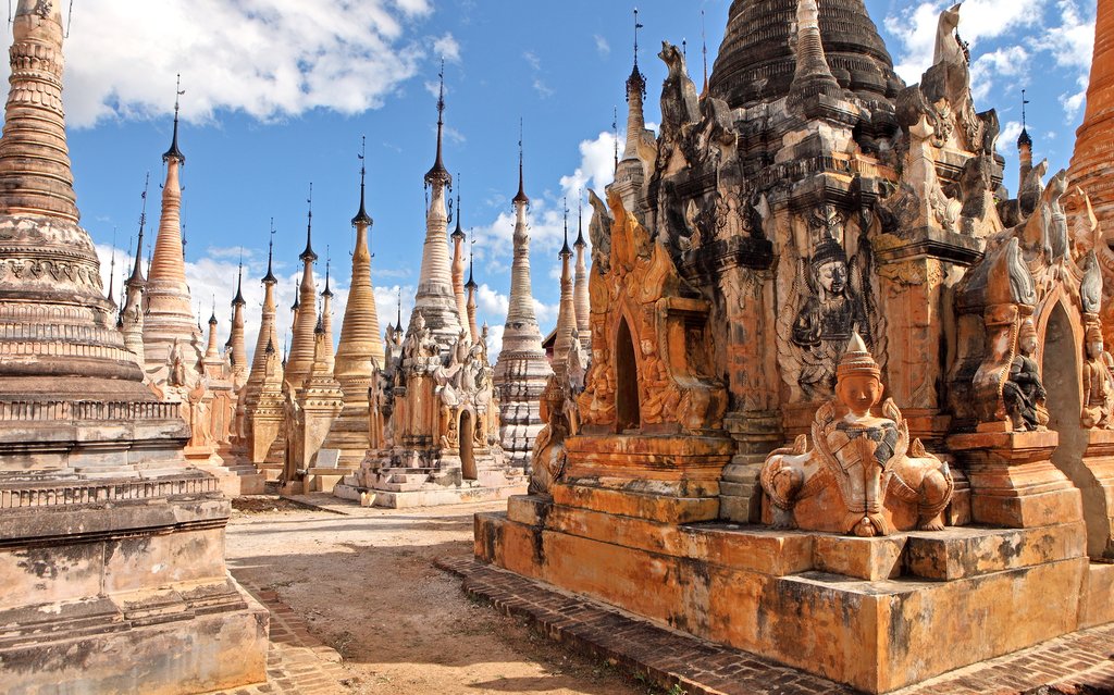 Pagodas of Indein