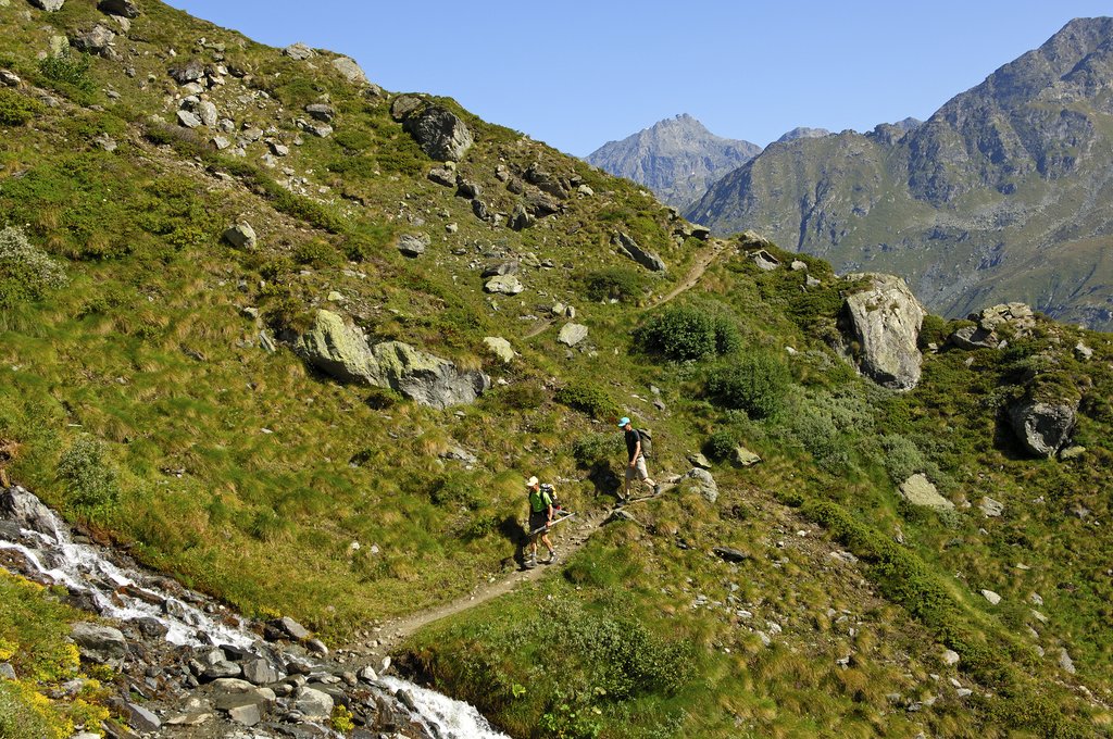 Trails in the Bagnes Valley