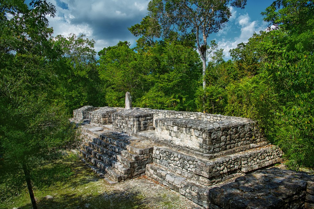 Calakmul Arqueological site