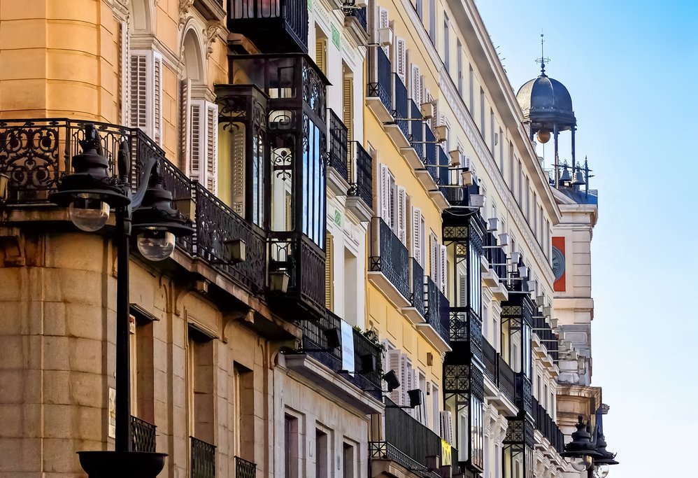 Madrid is filled with beautiful streets and buildings