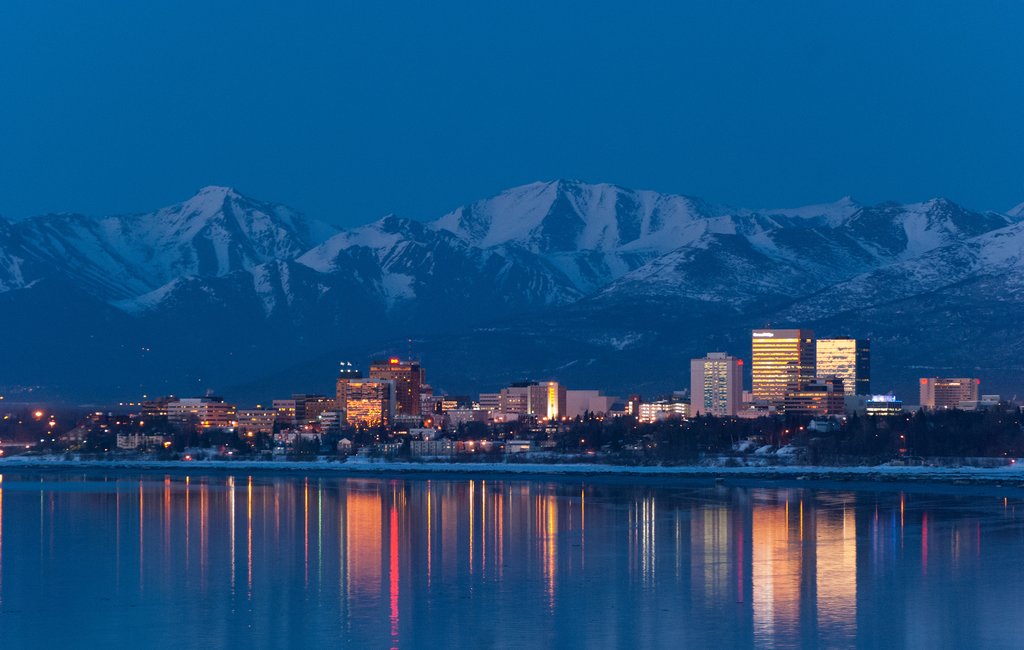Anchorage skyline