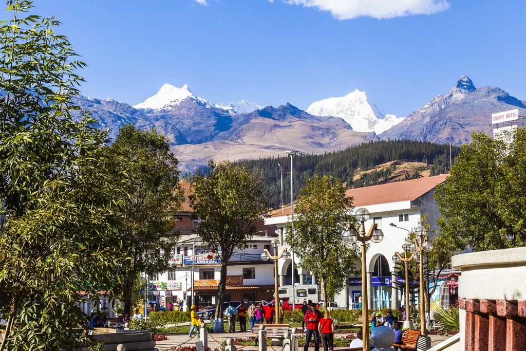Central Plaza of Huaraz