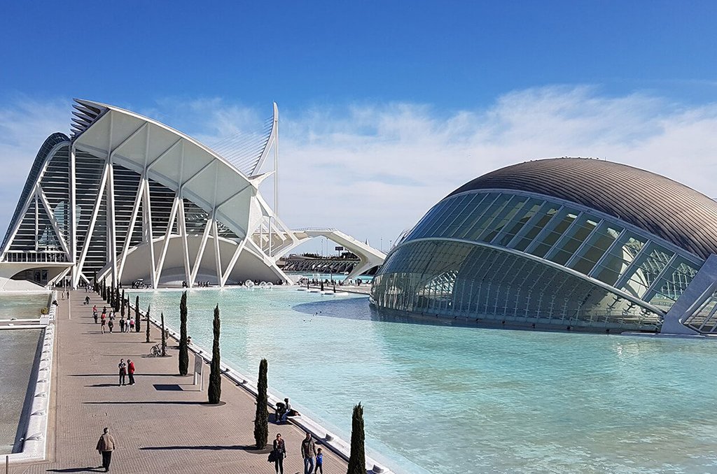Valencia's City of Arts and Sciences.