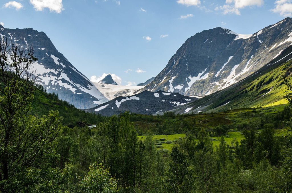 Steindalen Valley in the Summer