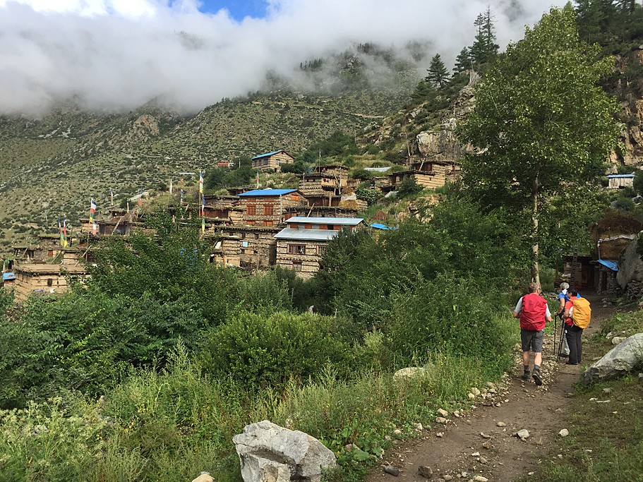 Typical Buddhist Village