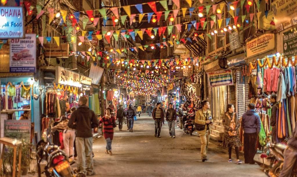 Thamel- a tourist hub of Kathmandu