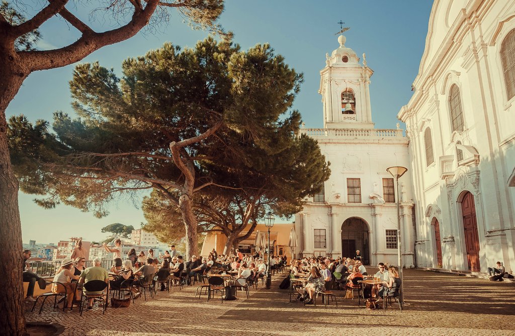 Outdoor Terraces in Lisbon