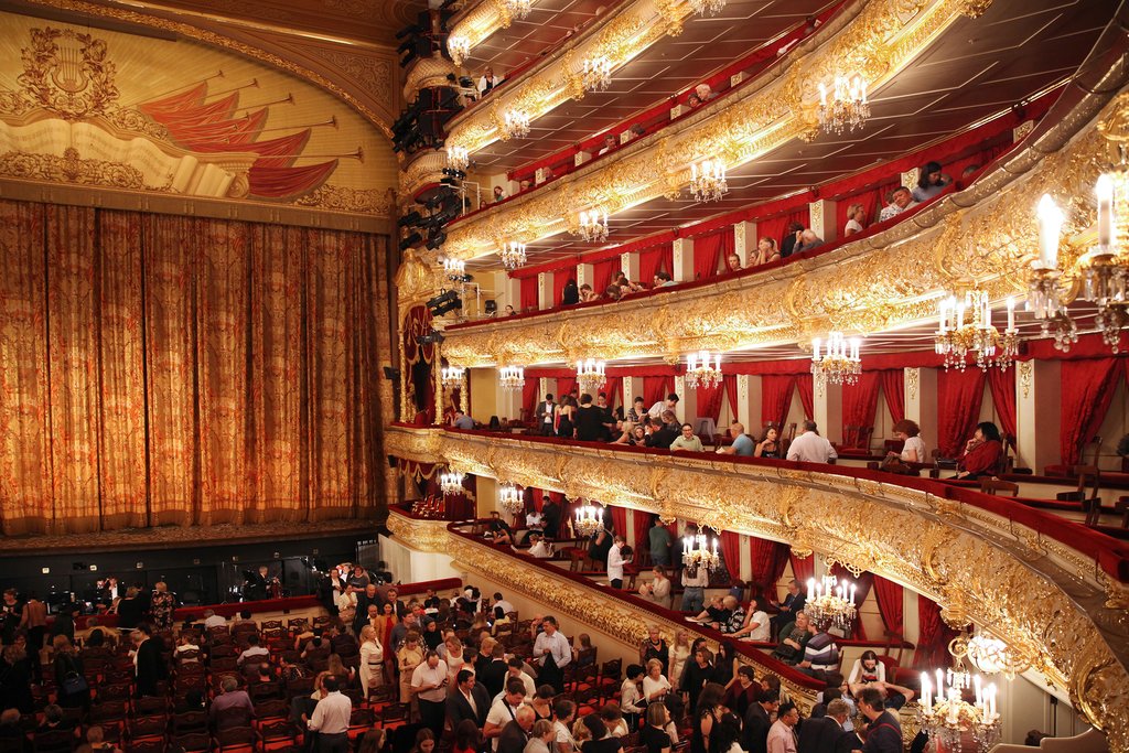 The Interior of the Bolshoi Theater