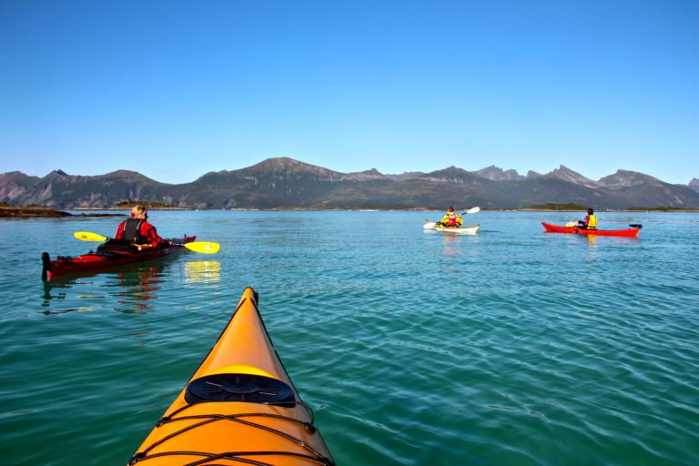 Explore Senja via kayak