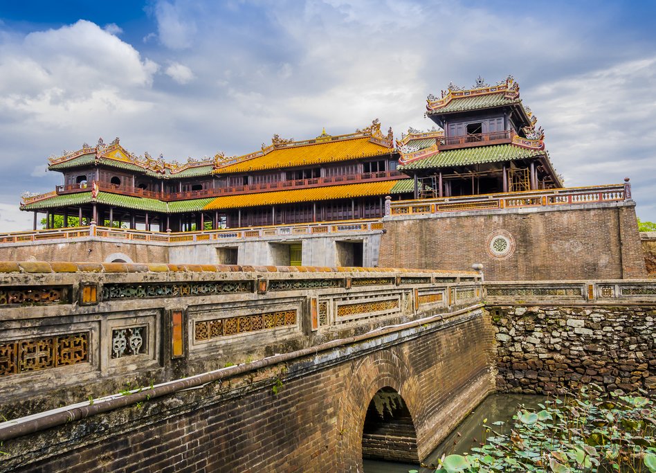 The entrance to the Forbidden Purple City