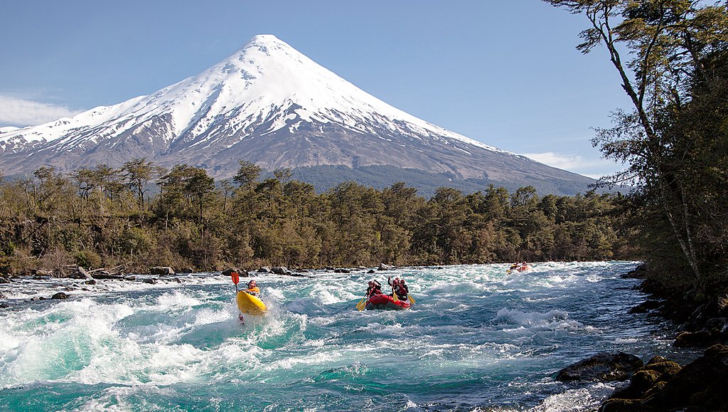 Braving the Río Petrohué