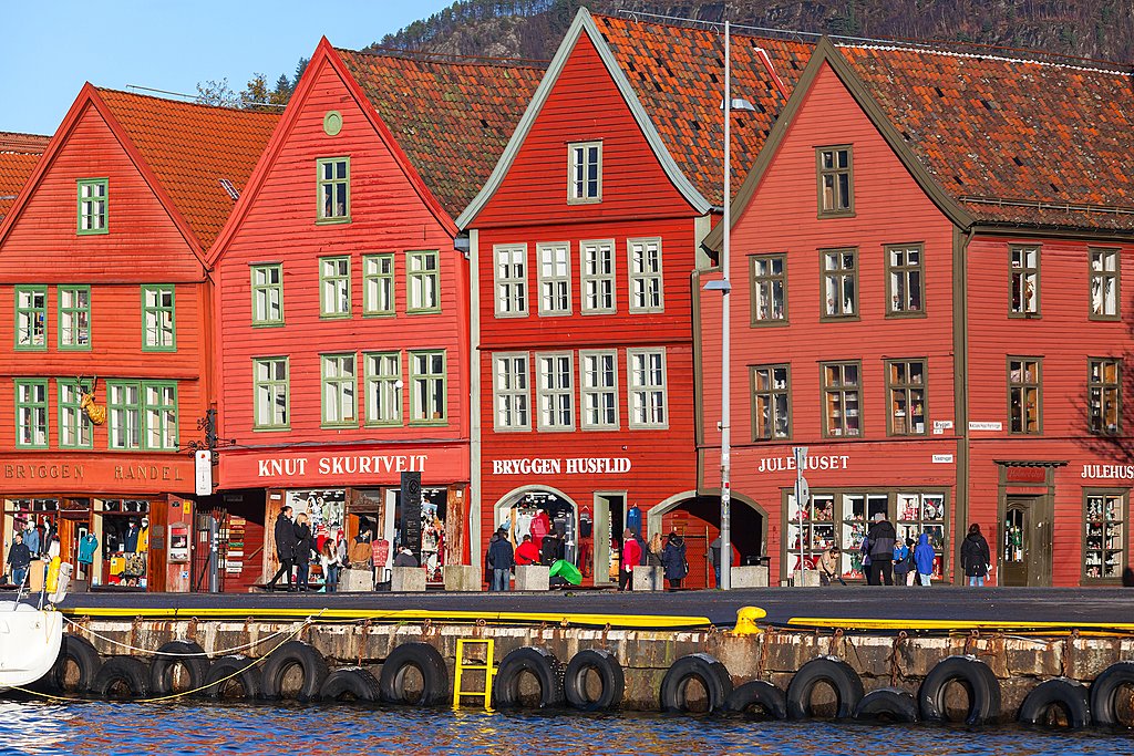 Bergen's UNESCO World Heritage Site of Bryggen