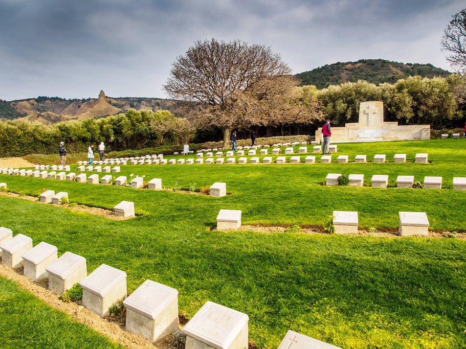 Ari Burnu Cemetery in Gallipoli