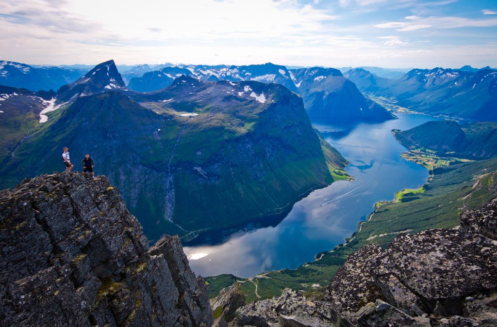 Spectacular views from Slogen Mountain