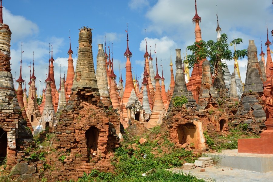 Indein Pagodas