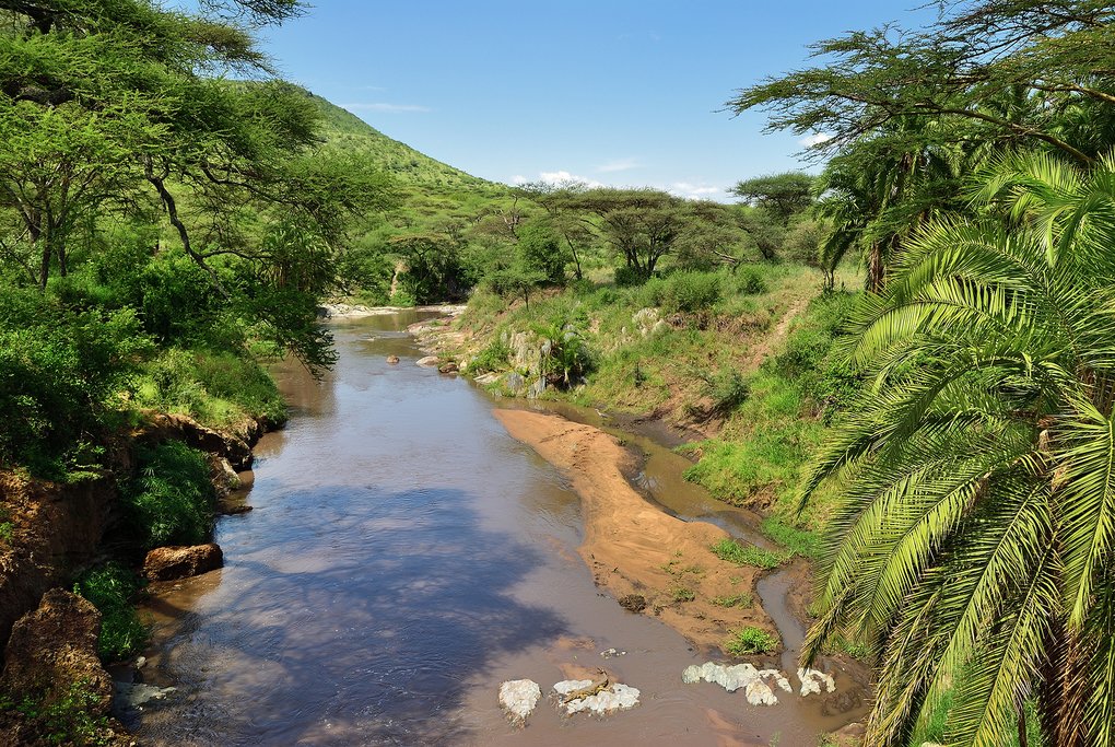 Seronera River at Serengeti National Park