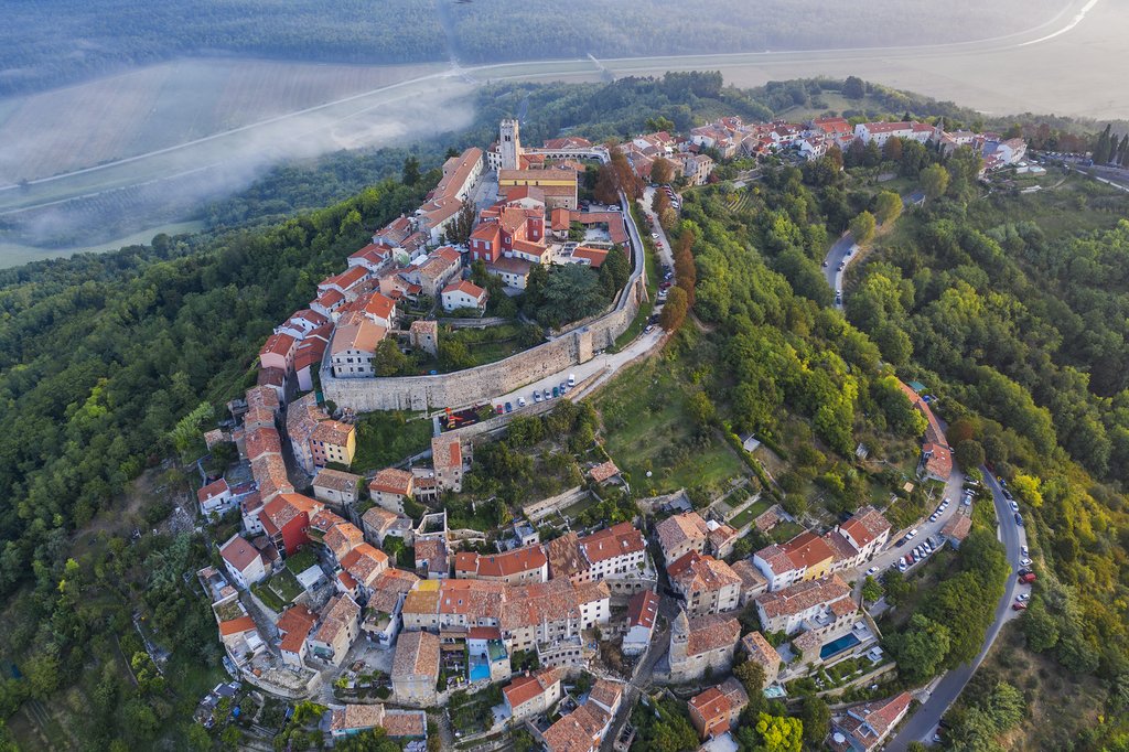 Croatia - Istria - Istria's charming hill town, Motovun