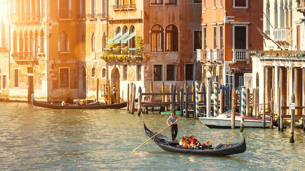Golden light in Venice