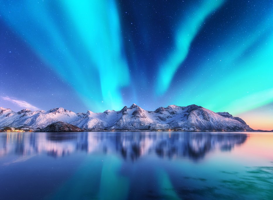 Northern Lights in the Lofoten Islands