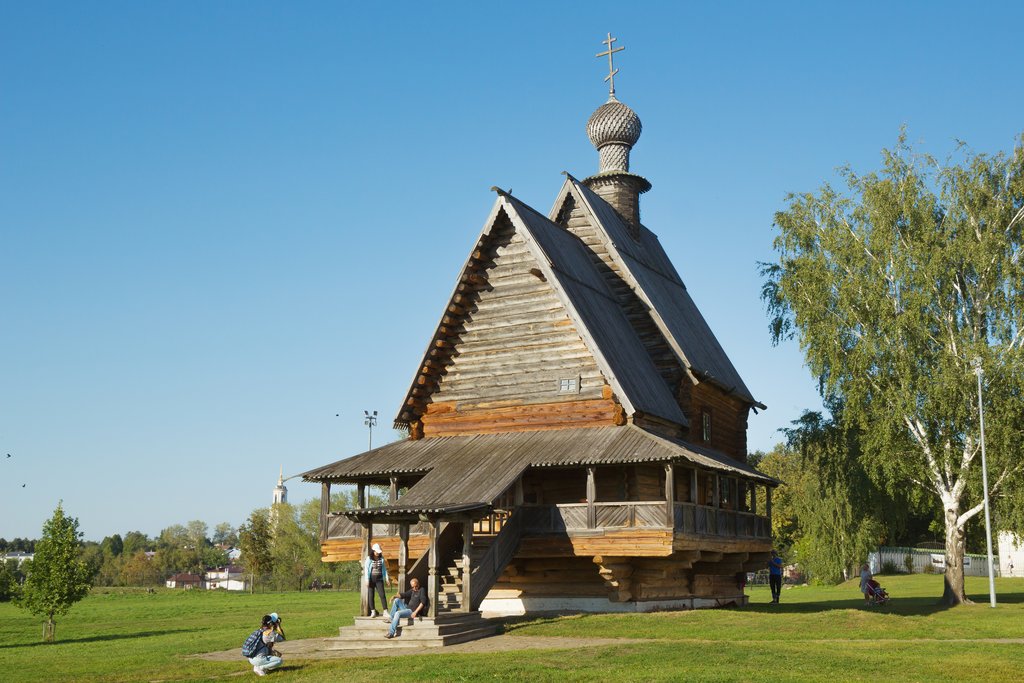 Typical 18th-century wooden church