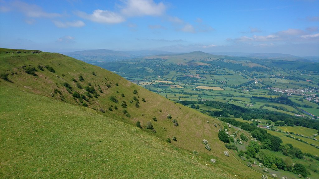Wye Valley and surrounding farmland