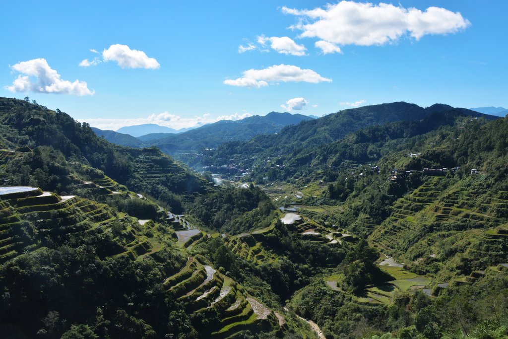 Ifugao mountain valley philippines