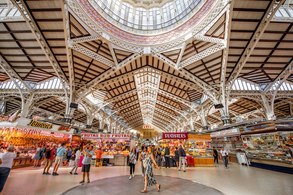 The Mercado Central, one of the Oldest Markets in Europe
