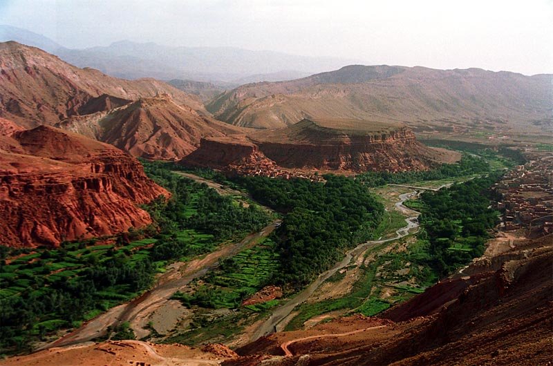 Ochre hues in the Dadès Valley
