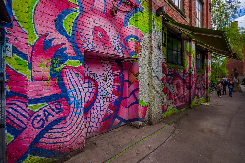 Wander the colorful streets of Grünerløkka