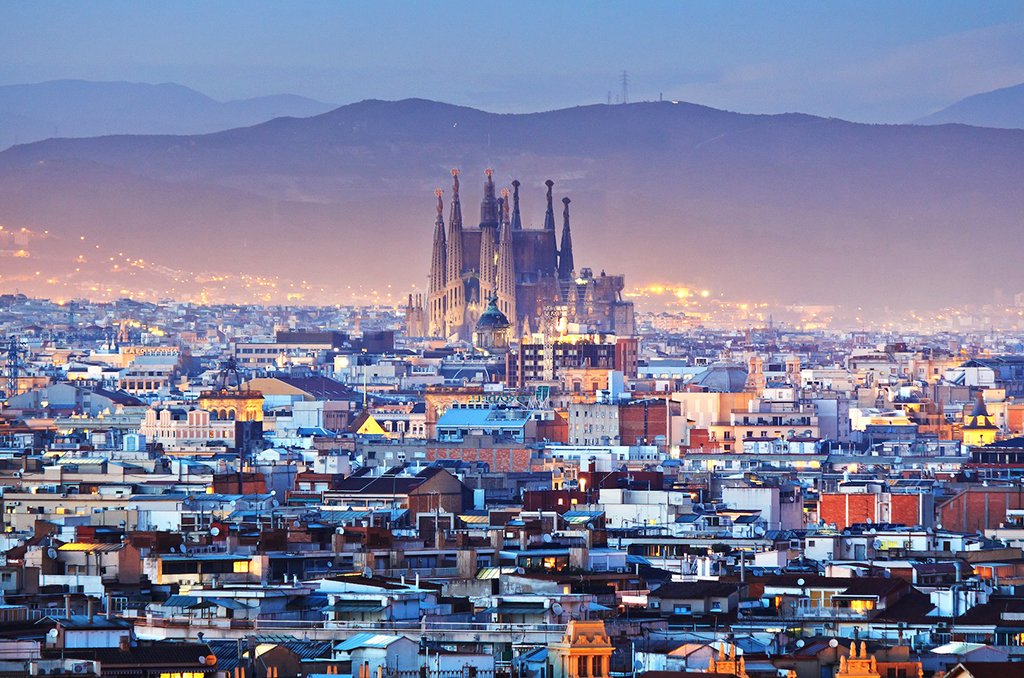 The city of Barcelona