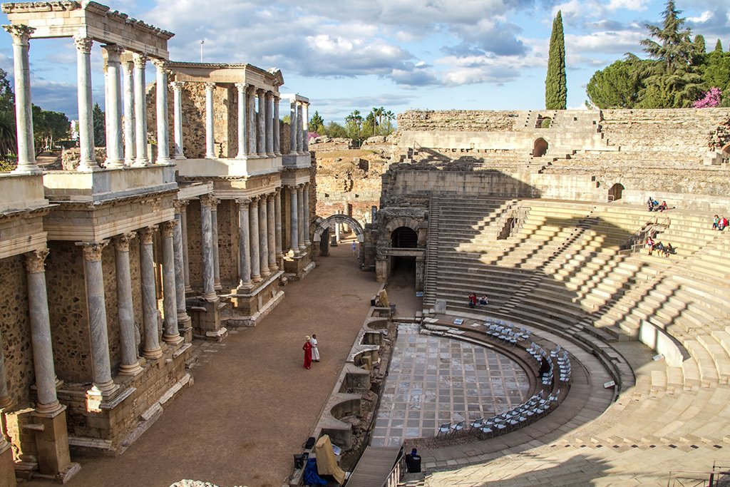 The Roman Theater in Mérida